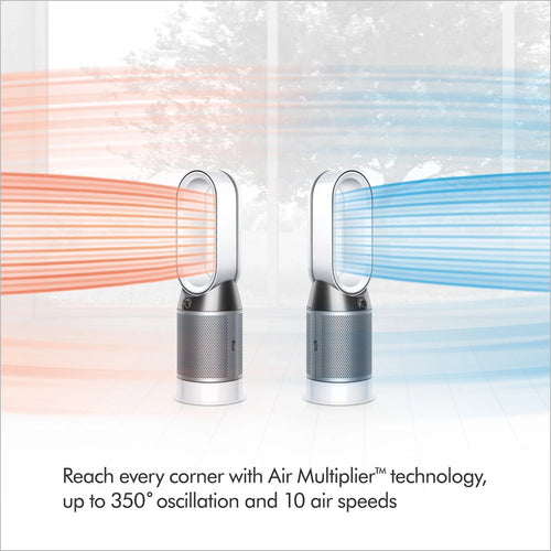 Dyson Purifier Hot+Cool™ Purifying Heating Fan HP4B | White/Silver | Refurbished